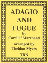 Adagio and Fugue Concert Band sheet music cover